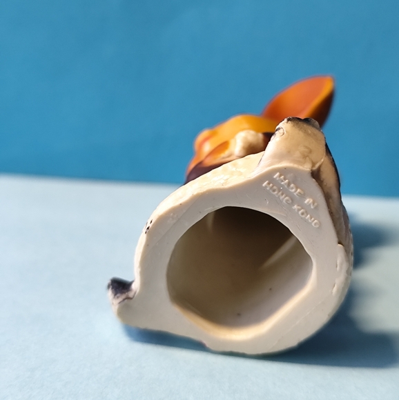 2/$20💙VINTAGE Mouse Christmas Tree Ornament Purple Santa Suit Plastic Mice - Picture 5 of 7